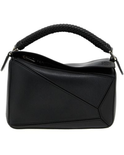 Loewe 'puzzle Small' Handbag - Black