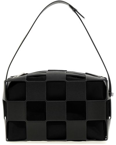 Issey Miyake 'blocks' Handbag - Black