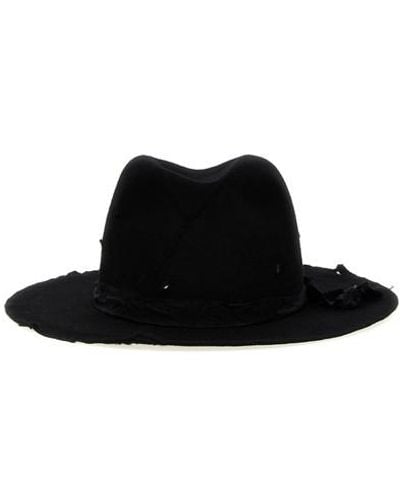 Yohji Yamamoto 'damage Soft' Hat - Black