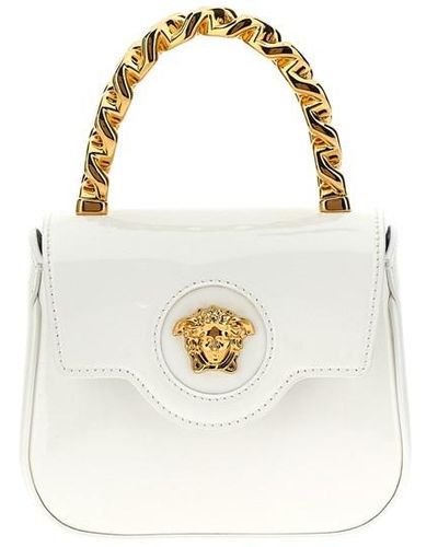 Versace 'la Medusa' Mini Handbag - White