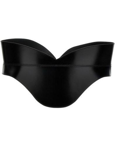 Alexander McQueen Cintura corsetto - Nero