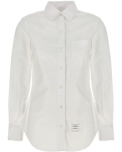 Thom Browne Hemd "Classic" - Weiß