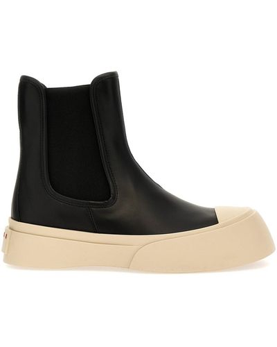Marni 'pablo' Ankle Boots - White