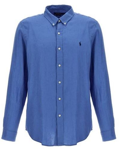 Polo Ralph Lauren Camicia logo - Blu