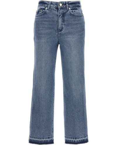 MICHAEL Michael Kors 'crop Flare' Jeans - Blue