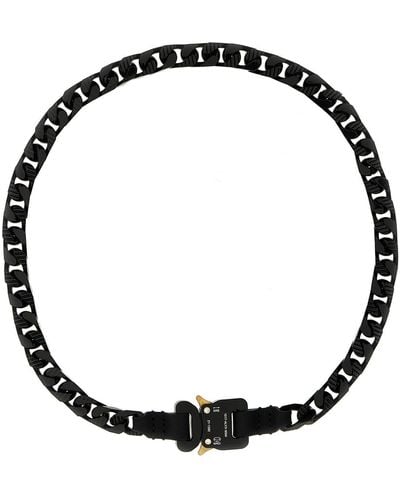 1017 ALYX 9SM Halskette "Colored Chain" - Schwarz