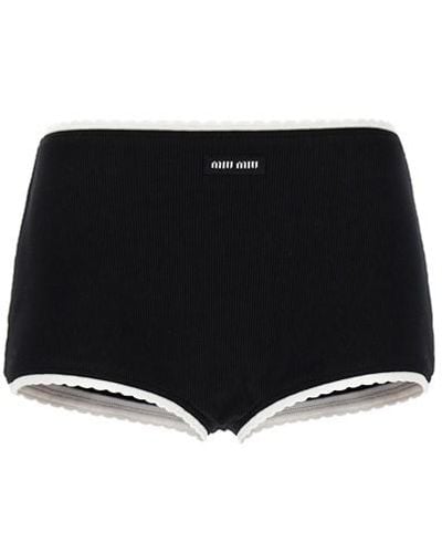 Miu Miu Abstract Underwear in Felce