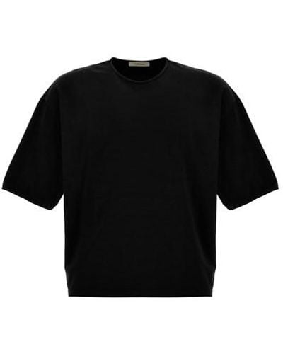 Lemaire T-shirt cotone mercerizzato - Nero
