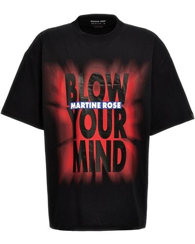 Martine Rose 'blow Your Mind' T-shirt - Red