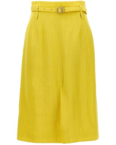 Jil Sander '66' Skirt - Yellow