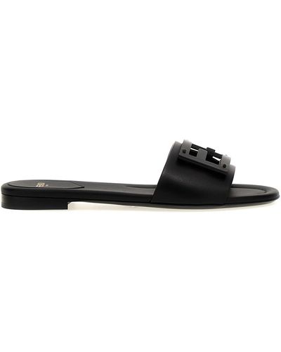 Fendi 'baguette' Sandals - Black
