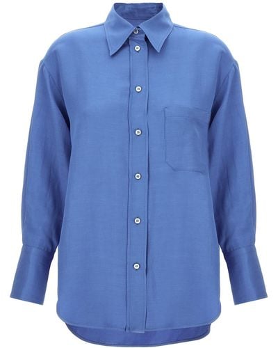 Alberto Biani Boyfriend Shirt - Blue