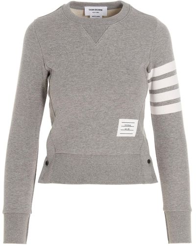 Thom Browne '4 Bar' Sweatshirt - Grau
