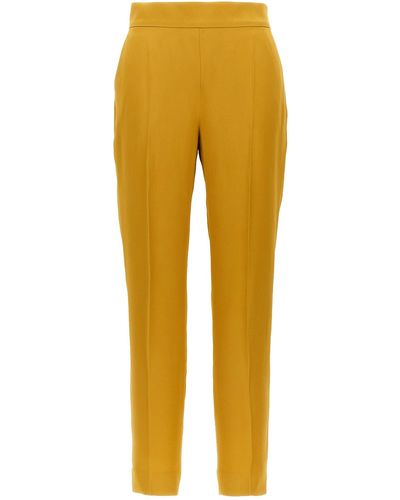 Max Mara Studio Deserto Trousers - Yellow