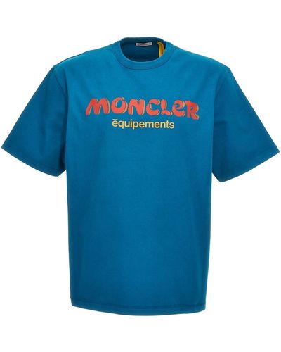 Moncler Genius T-Shirt X Salehe Bembury - Blau