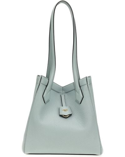 Fendi ' Origami Medium' Shopping Bag - Blue