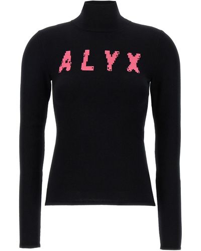1017 ALYX 9SM Pullover Mit Logo - Schwarz