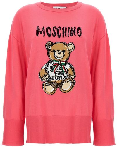 Moschino Pullover "Teddy Bear" - Pink