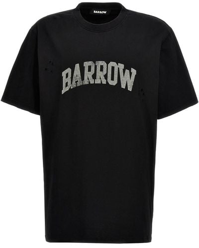 Barrow Logo Print T-shirt - Black