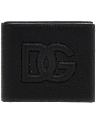 Dolce & Gabbana Logo Wallet - Black