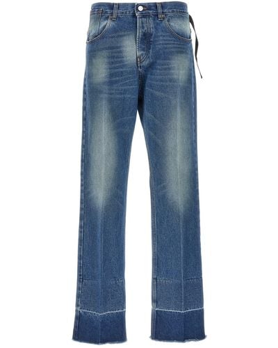 N°21 Pleated Jeans - Blue