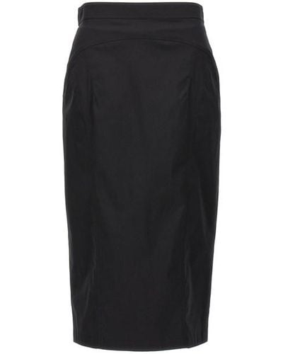 N°21 Longuette Skirt - Black