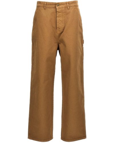 Miu Miu Cargo Trousers - Brown