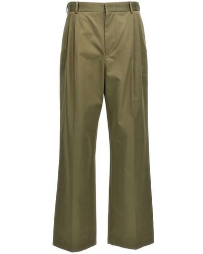 Loewe Pantalone piega centrale - Verde