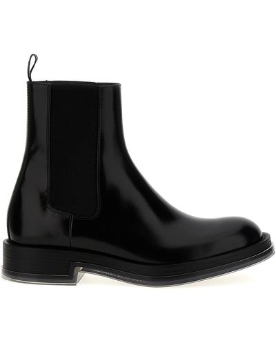 Alexander McQueen 'float' Chelsea Boots - Black
