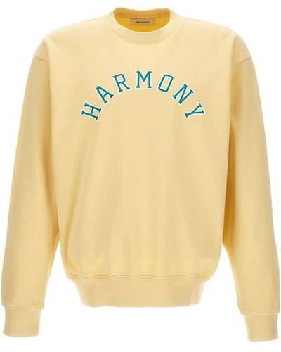 Harmony 'sael Varsity' Sweatshirt - Yellow