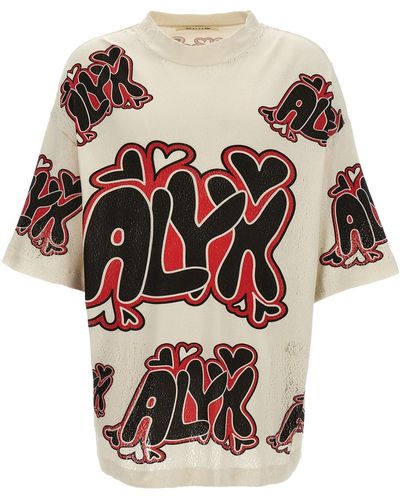 1017 ALYX 9SM 'needle' T-shirt - Multicolour