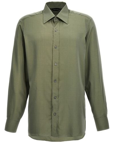 Tom Ford 'parachute' Shirt - Green