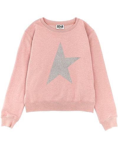 Golden Goose Sweatshirt "Star" - Pink
