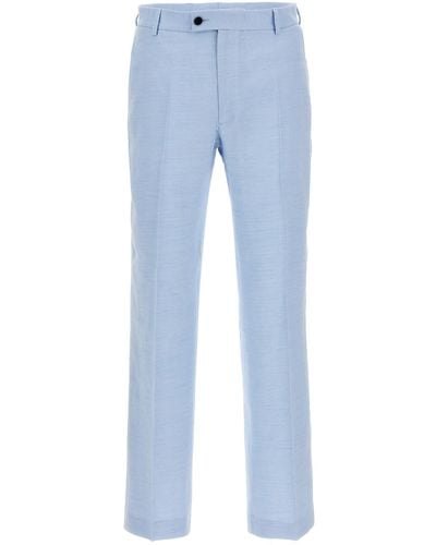 Tonello Linen Trousers - Blue