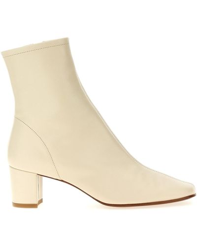 BY FAR 'sofia' Ankle Boots - Natural