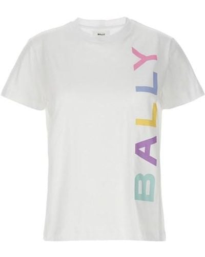 Bally T-shirt logo - Bianco