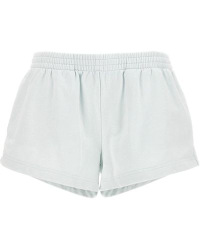 Balenciaga Shorts Aus Baumwolle - Weiß