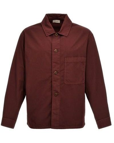Lemaire 'ls Pyjama' Shirt - Red