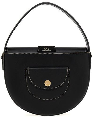 A.P.C. 'le Pocket Small' Handbag - Black