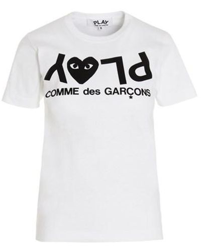 COMME DES GARÇONS PLAY 'logo Reverse' T-shirt - Multicolor