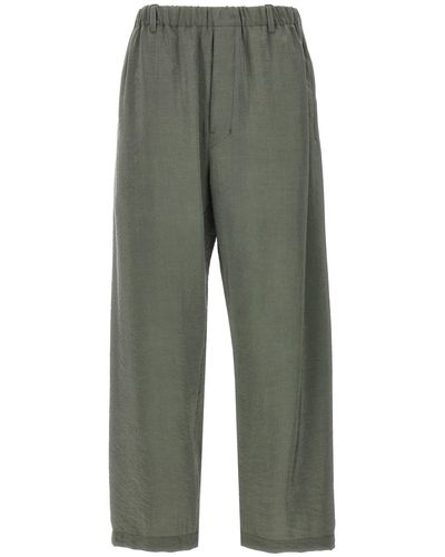 Lemaire 'relaxed' Trousers - Green