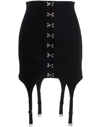 Dion Lee 'corset Carter' Skirt - Black