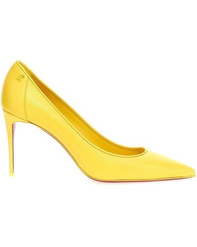 Christian Louboutin 'sporty Kate' Court Shoes - Yellow