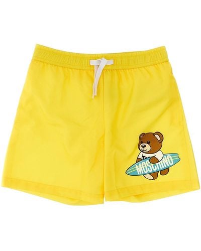 Moschino 'teddy' Swimsuit - Yellow