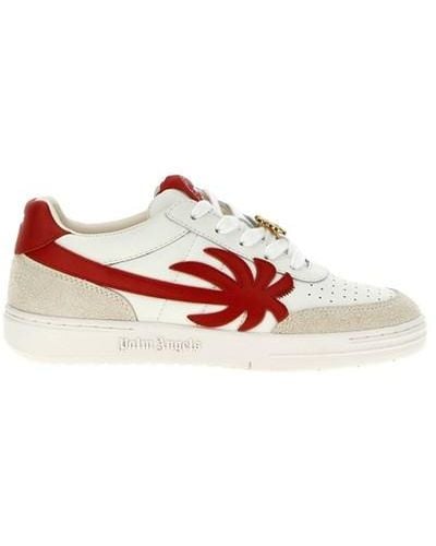 Palm Angels 'palm Beach University' Sneakers - Red