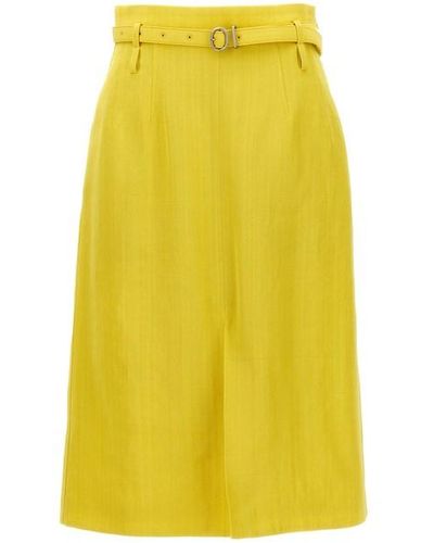 Jil Sander '66' Skirt - Yellow