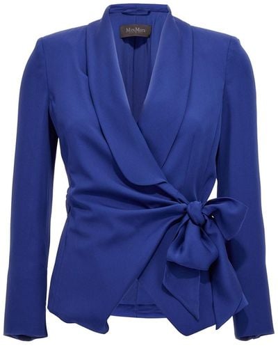 Max Mara Jacke 'Clejacke' - Blau