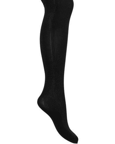 Wolford 'studs Tights' X Rossi Socks - Black