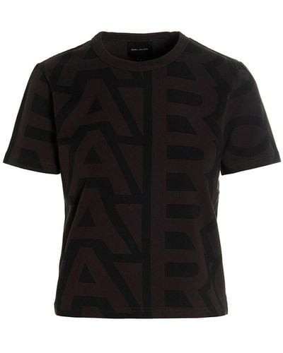 Marc Jacobs T-Shirt 'Monogram Baby' - Schwarz