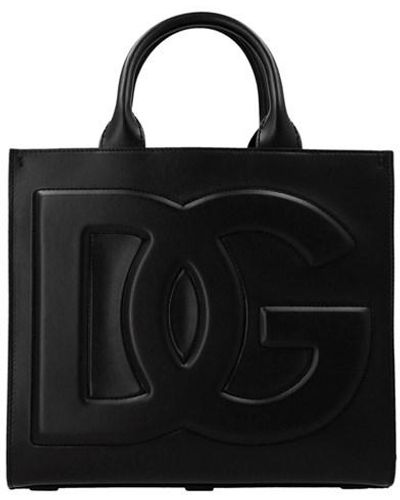 Dolce & Gabbana Borsa a mano logo - Nero